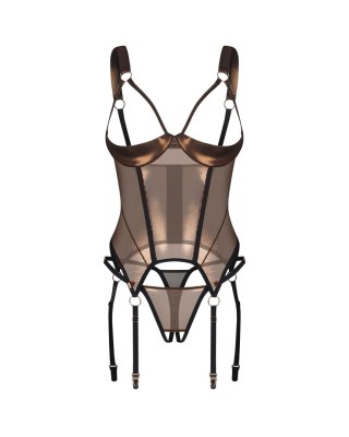 Soranna gorset i stringi otwarte L/XL Obsessive