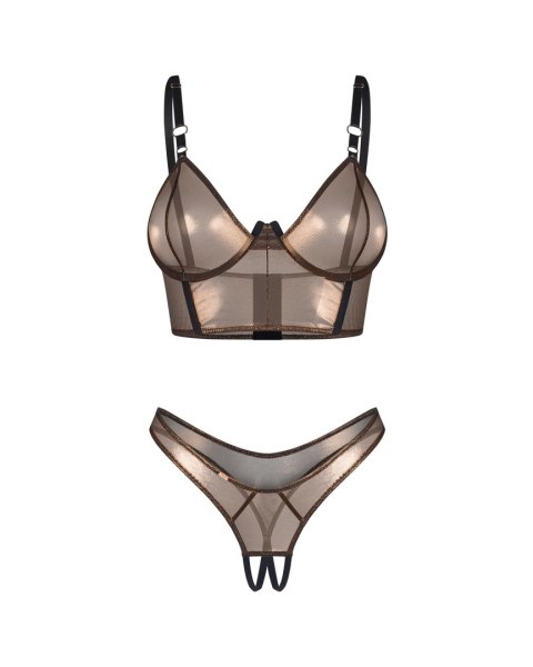 Soranna top i stringi otwarte 2XL/3XL Obsessive