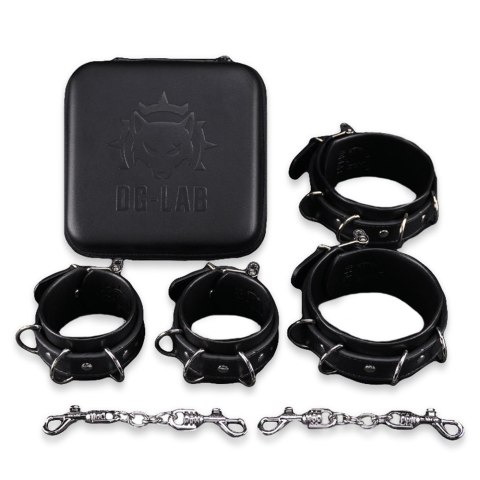 Zestaw do krępowania Hunter Restraints Set Black Dungeon Lab