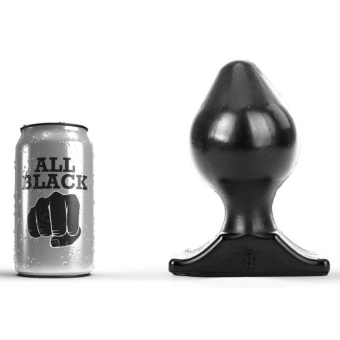 Korek analny AB73 Cors Butt Plug 17 x 9cm All Black