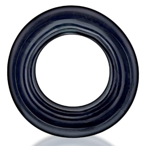 Naciagacz jąder [SIL/TPR] SQUEEZE SHORT Ballstretcher Black Oxballs