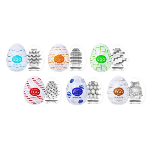 Masturbator jednorazowy Egg Cubic Tenga