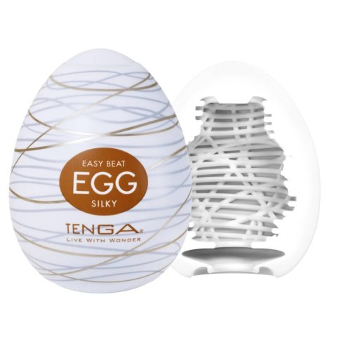 Masturbator jednorazowy Egg Silky Tenga