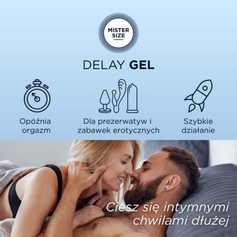 Żel opóźniający Delay Gel 50ml Mister Size