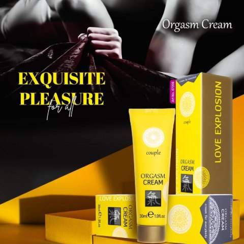 Stymulujący krem dla par Orgasm Couple Cream 30ml Shiatsu