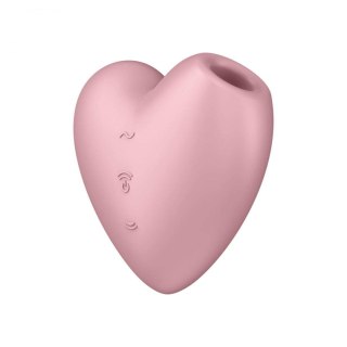 Stymulator łechtaczki Cutie Heart Light Red Satisfyer