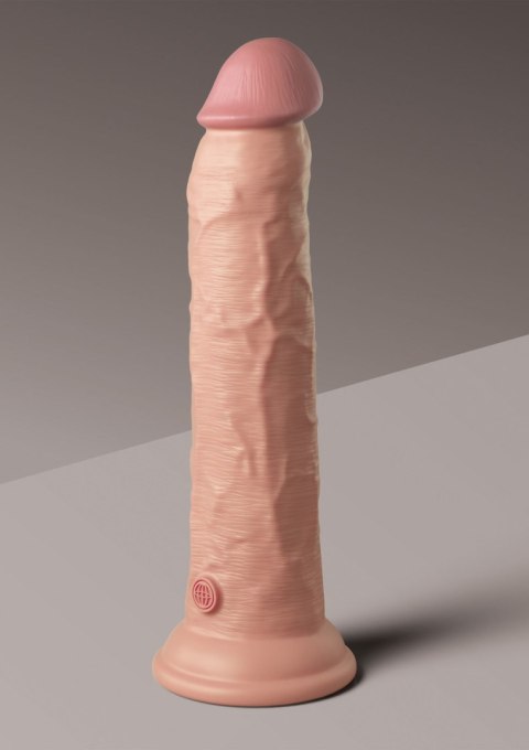 Miękkie Silikonowe Dildo Z Twardszym Rdzeniem 9 Inch Dual Density Silicone Cock Light King Cock