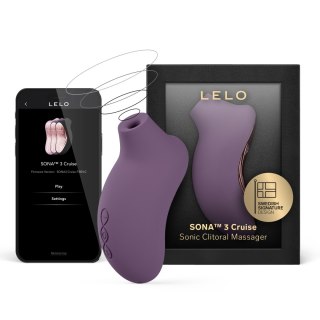 Stymulator łechtaczki sterowany aplikacją Sona 3 Cruise Plum LELO