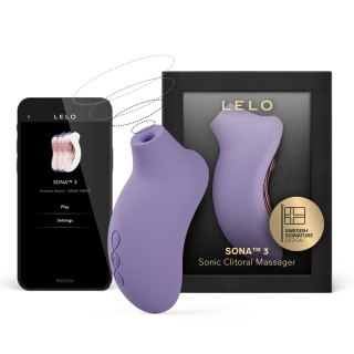 Stymulator łechtaczki sterowany aplikacją Sona 3 Violet Dusk LELO