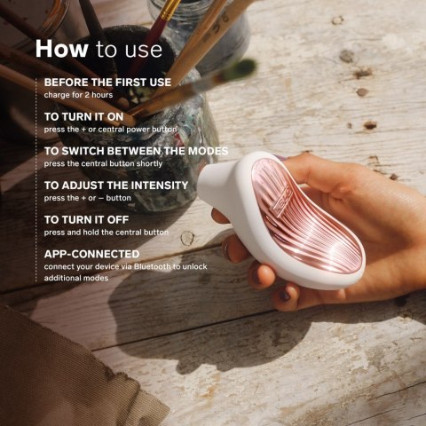 Stymulator łechtaczki sterowany aplikacją Sona 3 Violet Dusk LELO