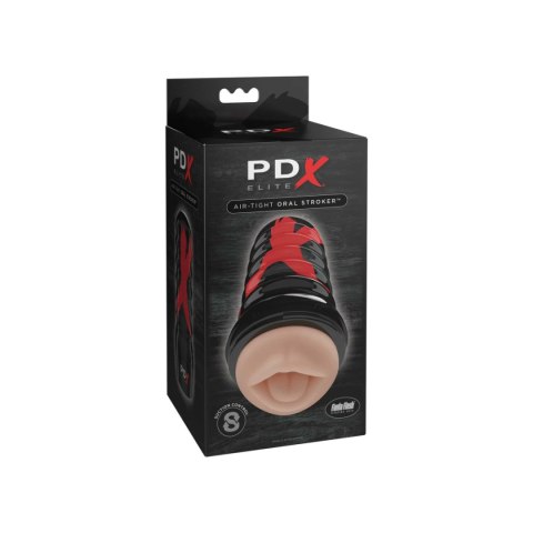 Masturbator Pdx Elite Air Tight Oral Stroker Light Pipedream