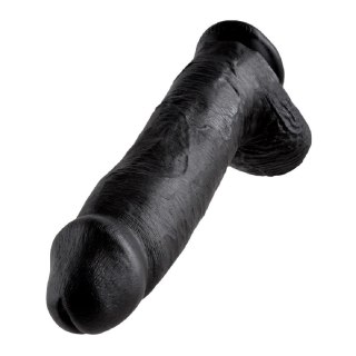Dildo 31 cm Cock 12 inch w/balls black King Cock