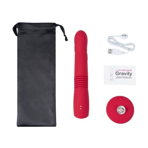 Lovense Gravity – Zdalnie Sterowane Wibrująco-Pulsujące Dildo z Aplikacją