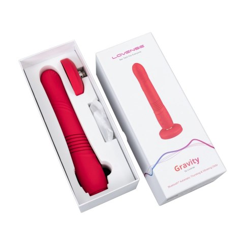 Lovense Gravity – Zdalnie Sterowane Wibrująco-Pulsujące Dildo z Aplikacją