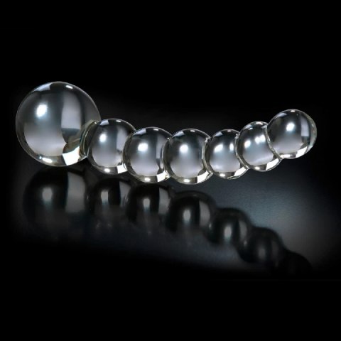 Luksusowy szklany masażer No.66 Transparent Icicles