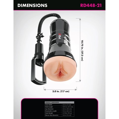 Masturbator Super Sucker XXL Stroker - Light PDX Extreme