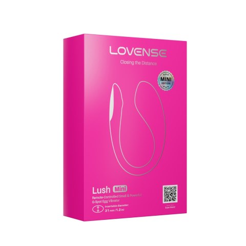Lovense Lush Mini – wibrator punktu G z aplikacją i efektami LED