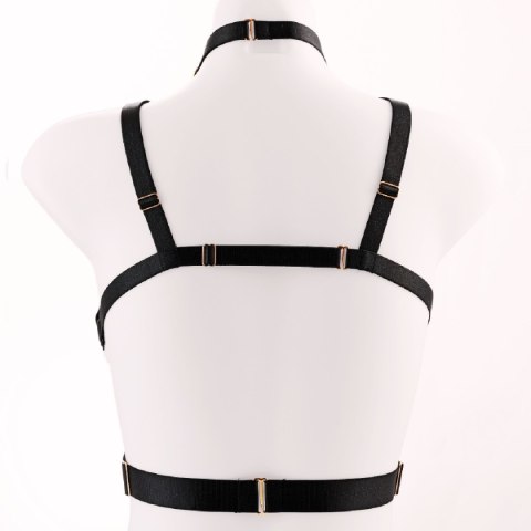 Otwarty biustonosz POMPEIA I Cupless Harness Cage Bra Kinky Diva