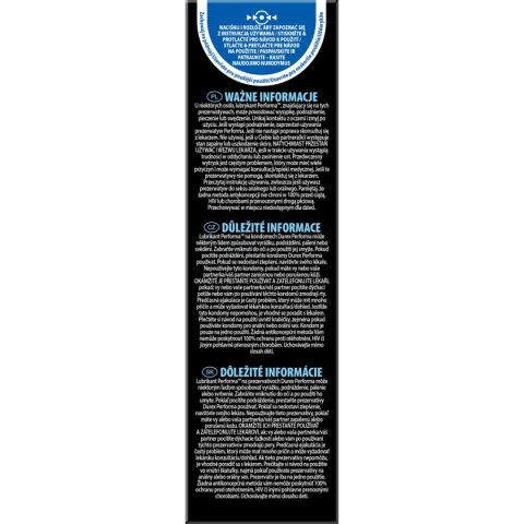 Prezerwatywy Lateksowe Przedłużające Stosunek Performa 12 Szt Durex