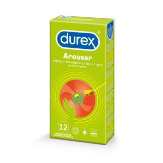 Prezerwatywy Lateksowe Z Prążkami Arouser 12 Szt. Durex