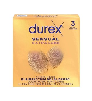 Prezerwatywy Sensual Extra Lube 3 Szt Durex