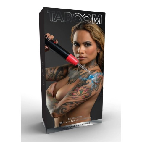 Zestaw do elektrostymulacji Electro Wand Glass Set Taboom