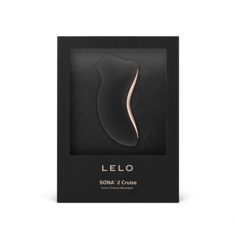 LELO Sona 2 Black – Wodoodporny Soniczny Stymulator Łechtaczki