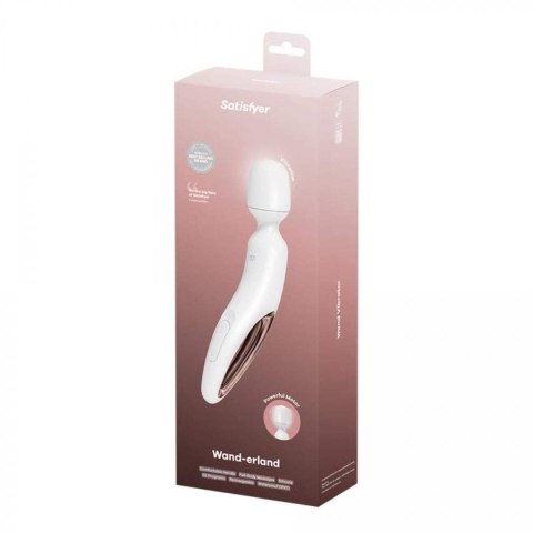 Wibrator różdżka Wand-erland White/Rosegold Satisfyer