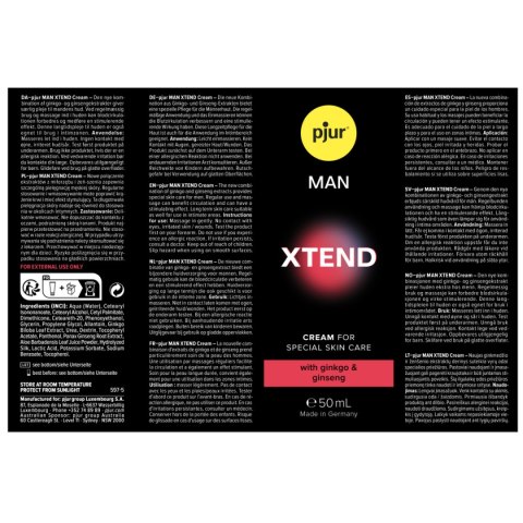 Krem stymulujący dla mężczyzn MAN XTEND Cream 50ml pjur