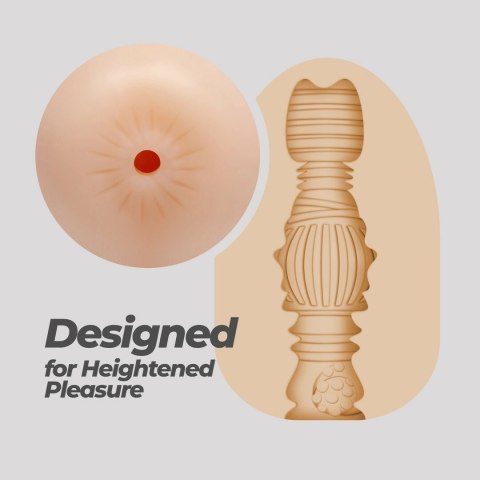 Crushious Ezy Egg Yellow - Kompaktowa maszyna intymna, żołta, TPE