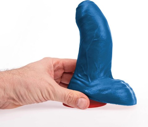 Buri S Intymny Model Zakrzywiony z Przyssawką 14 cm Niebieski