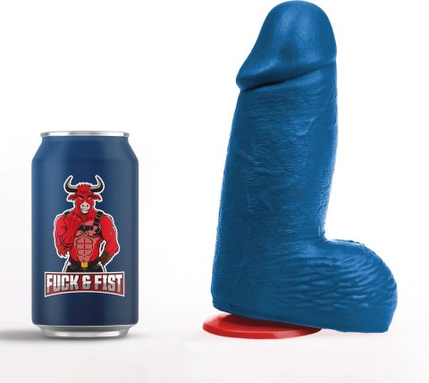 Dagr Model M niebieski - anatomiczny model z przyssawką 19,5 cm