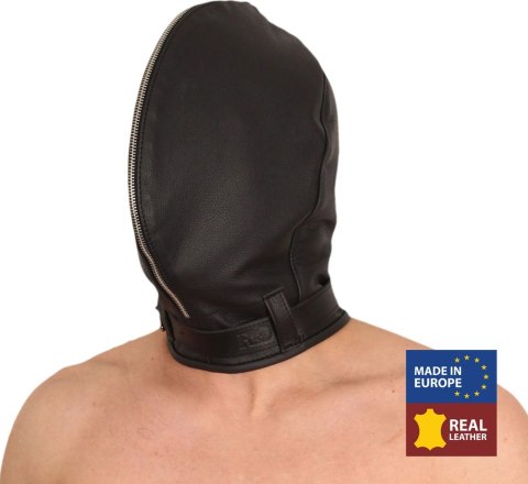 Red Leather Skorzana Kominiarka Black - Europejska Jakość, Roślinny Garbunek