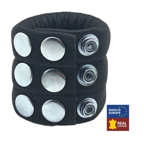 Red Leather Skorzany Regulowany 190g Czarny 21,5cm