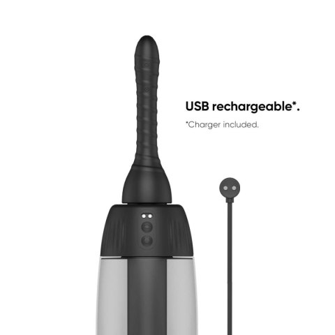 Automatic Rotating 360° Anal Douche Black Nexus