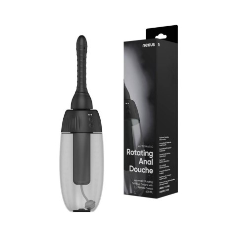 Automatic Rotating 360° Anal Douche Black Nexus