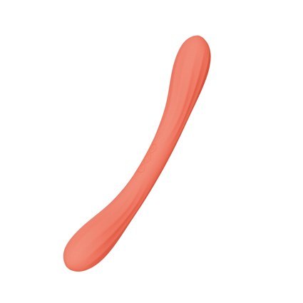 Dwustronny wibrator Boomerang Coral Red LELO