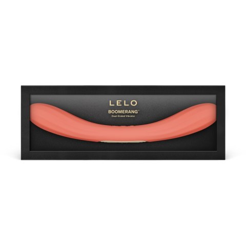 Dwustronny wibrator Boomerang Coral Red LELO