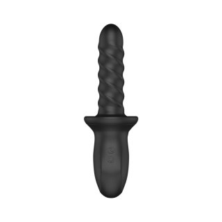 Masażer analny Ascend Thrusting & Rotating Massager Black Nexus