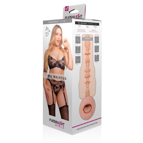 Masturbator Mia Malkova Headshot Fleshlight Girls