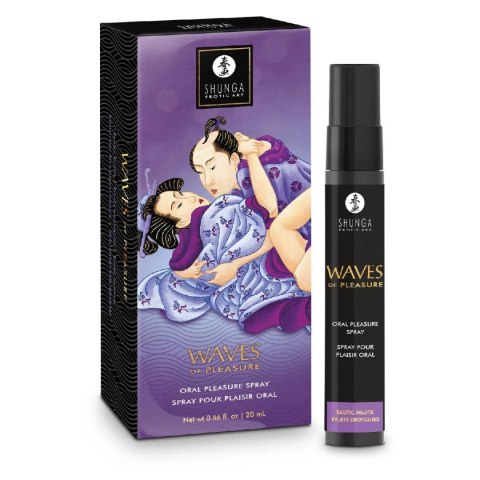 Spray do seksu oralnego Waves of Pleasure Exotic Fruits 20ml Shunga