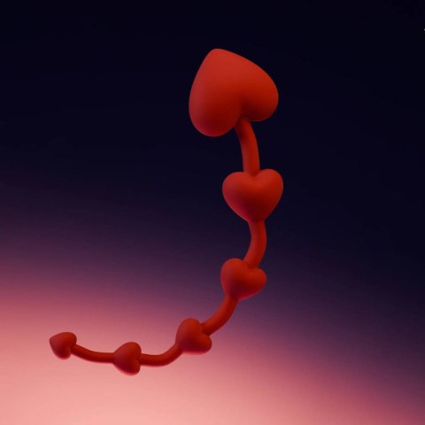 Koraliki analne serduszka Heart Anal Beads Upko