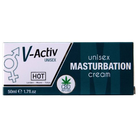 Krem do masturbacji V-Activ Unisex Masturbation Cream 50ml Hot