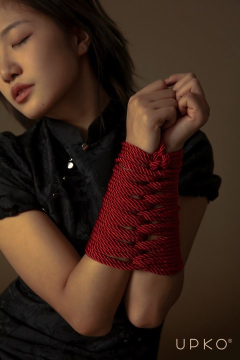 Lina Do Krępowania Upko Restraints Bondage Rope Red UPKO