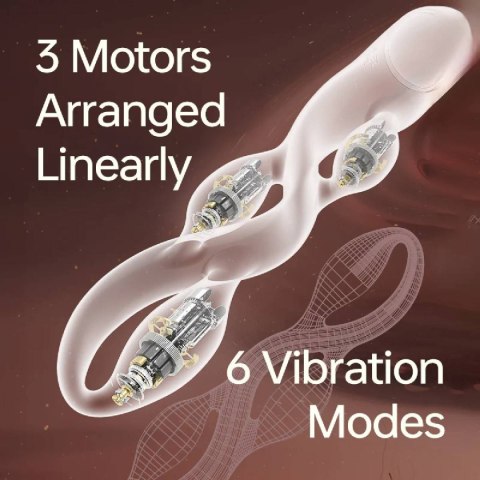 Wibrator pulsacyjny Multi-motor Pulse Vibrator Pink Upko