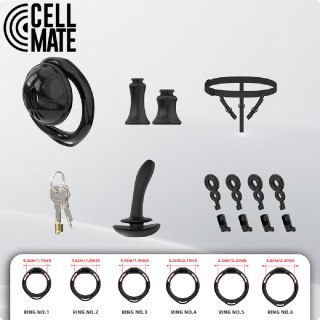 Pas cnoty Nero Chastity Cage Size 0 CellMate
