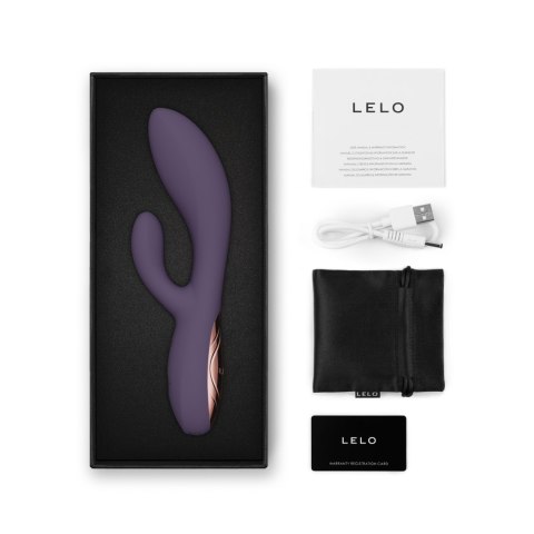 Wibrator króliczek z ruchem posuwistym Ina Thrust Purple Twilight LELO