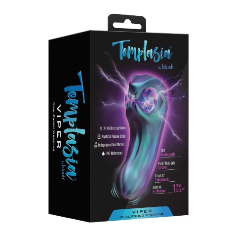 Wibrator Temptasia Viper Vibrator Mystical Plasma Globe Blush