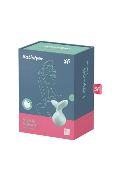 Stymulator łechtaczki Viva la Vulva 3 mint Satisfyer