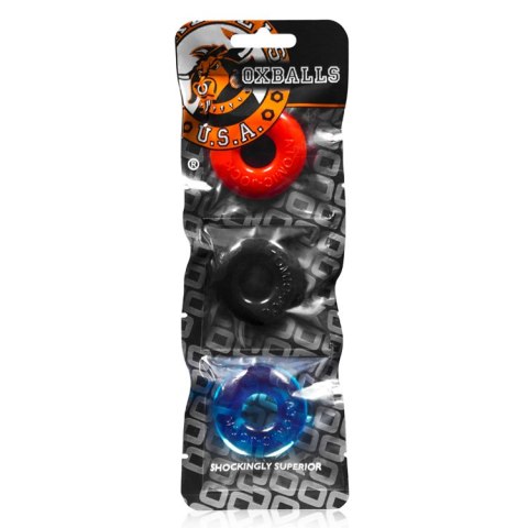Zestaw Pierścieni Ringer Of Do-Nut 1 3 Pcs Multi Oxballs